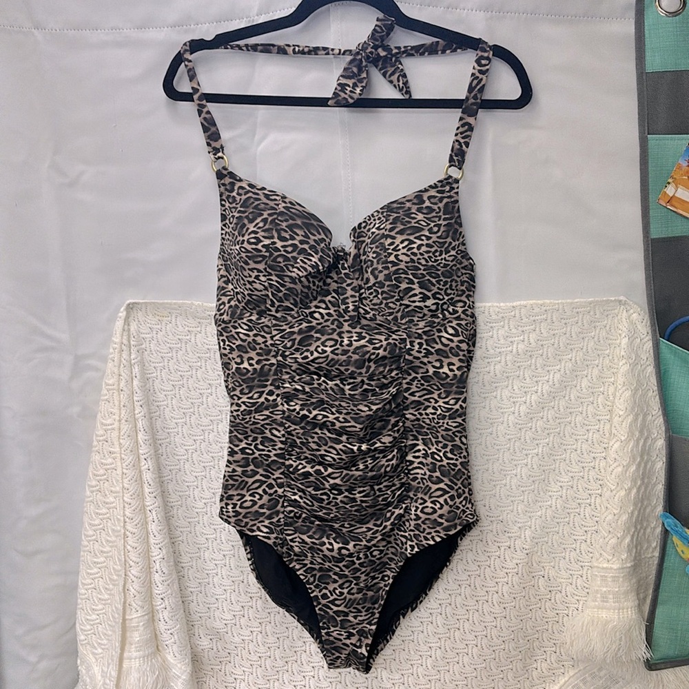 Swimsuits for all leopard print one piece women’s 14
